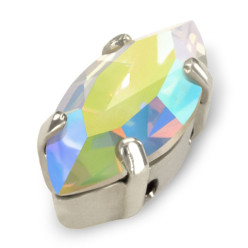 NAVETTA MM15x7 CRYSTAL AB-ARGENTO-3PZ miglior prezzo