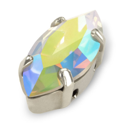 SHUTTLE MM15x7 CRYSTAL AB silver-3pcs sale online, best price