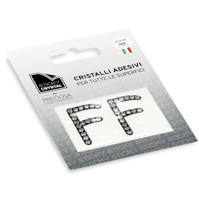 STICKY CRYSTAL COLLECTION LETTERA F miglior prezzo