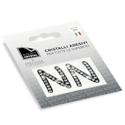 STICKY CRYSTAL COLLECTION LETTER N sale online, best price