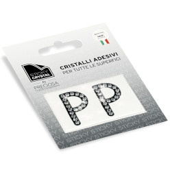 STICKY CRYSTAL COLLECTION LETTER P sale online, best price