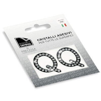 STICKY CRYSTAL COLLECTION LETTERA Q miglior prezzo