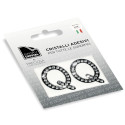 STICKY CRYSTAL COLLECTION LETTERA Q miglior prezzo