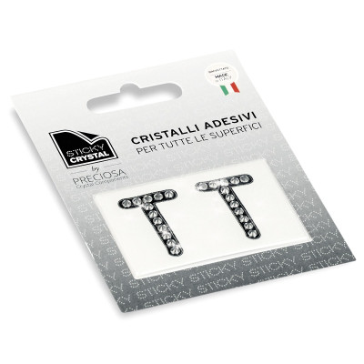 STICKY CRYSTAL COLLECTION LETTERA T miglior prezzo