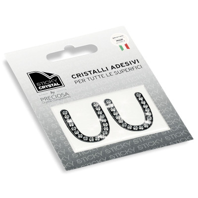 STICKY CRYSTAL COLLECTION LETTER U sale online, best price