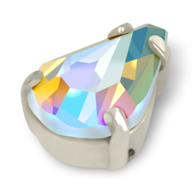 GOCCIA MM13x8 CRYSTAL AB-ARGENTO-5PZ miglior prezzo