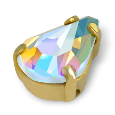 GOCCIA MM13x8 CRYSTAL AB-ORO-5PZ miglior prezzo