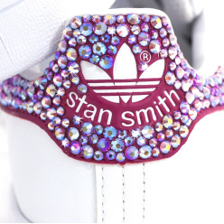Adisas Stan Smith Pink con Strass Preciosa miglior prezzo