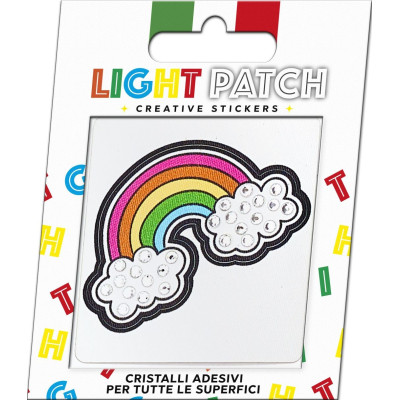 Light Patch Arcobaleno Sticker Cristalli Crystal miglior prezzo