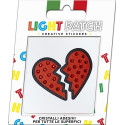 Light Patch Cuore Spezzato Sticker Cristalli Light Siam miglior