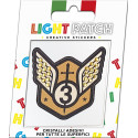Light Patch 1 Military coat of arms Sticker Sun Crystals sale