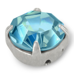 RHINESTONE MAXIMA SS40 AQUAMARINE-silver-20pcs sale online