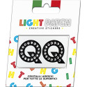 Light Patch Black Crystal Sticker Letters QQ Cry sale online