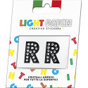 Light Patch Letters RR Sticker Black Crystals Cry sale online