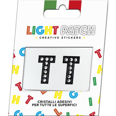 Light Patch Black Crystals Cry TT Sticker Letters sale online