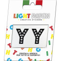 Light Patch Black Crystal Sticker Letters YY Cry sale online