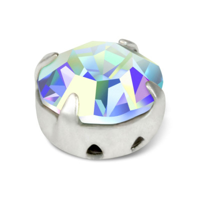 STRASS MAXIMA SS30 CRYSTAL AB-ARGENTO-20PZ miglior prezzo