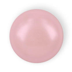 HALF ROUND BEADS MM6 LIGHT PINK HOT FIX-Pack of 144 sale