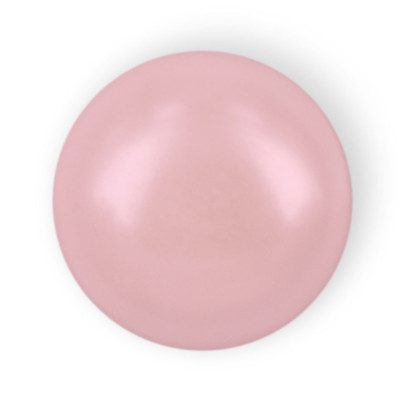 HALF ROUND BEADS MM6 LIGHT PINK HOT FIX-Pack of 144 sale