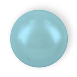 HALF ROUND BEADS MM6 LIGHT BLUE HOT FIX-Pack of 144 sale