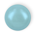 HALF ROUND BEADS MM6 LIGHT BLUE HOT FIX-Pack of 144 sale