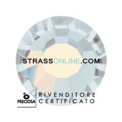 PRECIOSA THERMOADHESIVE SS10 (3 mm) WHITE OPAL-288PZ sale 2