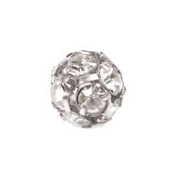 PRECIOSA CRYSTAL-BALL-Pack 5-PIECE SILVER MM8 sale online, best