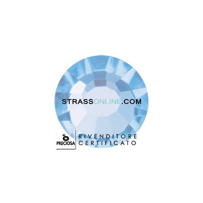PRECIOSA THERMOADHESIVE SS10 (3 mm) LIGHT SAPPHIRE-288PZ sale