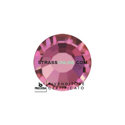 STRASS PRECIOSA TERMOADESIVO SS10(3MM) LIGHT BURGUNDY-288PZ