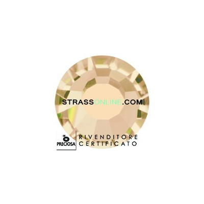 STRASS PRECIOSA TERMOADESIVO SS10(3MM) HONEY-288PZ miglior