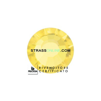 STRASS PRECIOSA TERMOADESIVO SS10(3MM) BLOND FLARE-288PZ