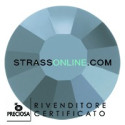 STRASS PRECIOSA TERMOADESIVO SS10(3MM) HEMATITE-288PZ miglior